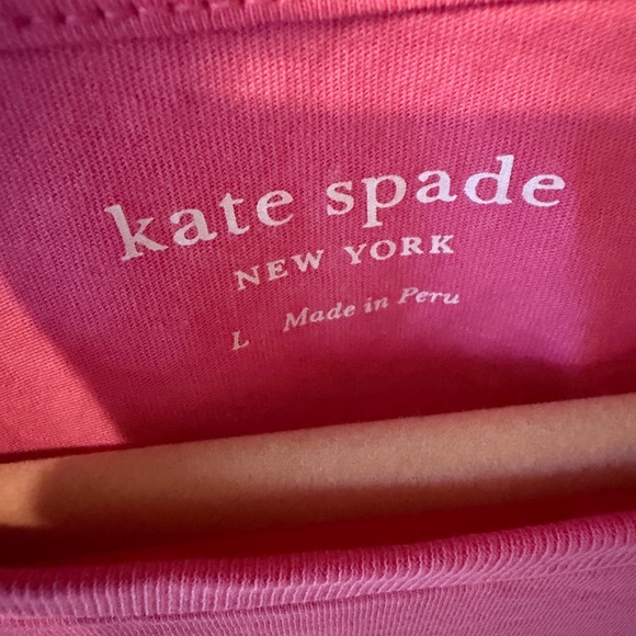 Kate Spade Strawberry T-Shirt NWT size Large - Picture 2 of 4
